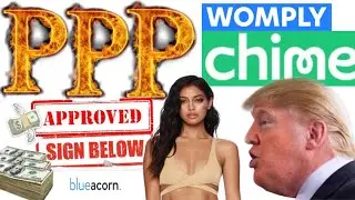 BLUEACORN RESPONDS! CHIME/LENDISTRY PPP/SBA LOAN UPDATE,WOMPLY DEPOSIT REJECTED APPROVED/DENIED?