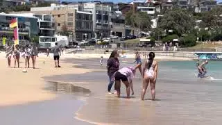 Uncut And Unedited POV - DK Walks Down Bondi Beach