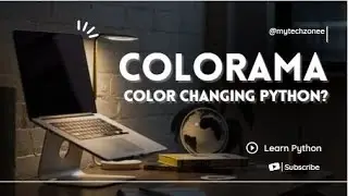 Colorama | Color changing python's library