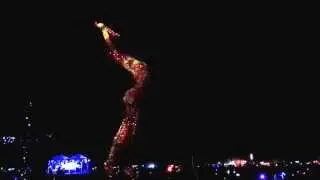 Burning Man 2013: Truth is Beauty sculpture created by Marco Cochrane