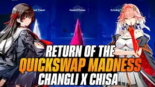 [Wuwa Mobile] Chisa and Changli Quickswap Is Insanely Broken | Chisa Quickswap Showcase Toa 2.8