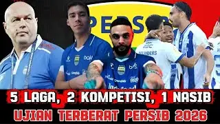 Februari Neraka Persib Bandung | 5 Laga Penentuan di Super League & ACL Two 2026