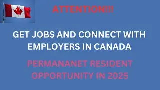 Opportunity for International Candidates in Canada for Permanent Residency Jobs
