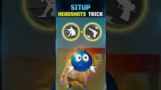 SITUP ONLY HEADSHOT TRICK  | onetap | freestyle | #freefire#headshot#onetap#1vs4 #phonk#edit