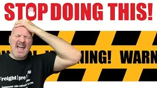 The BIGGEST Mistake New Freight Brokers Make When Doing Freight Quotes & Freight Rates For Shippers