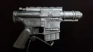 Cassian Andor&acute;s A280-CFE Heavy Blaster de Nerf y Hasbro Personalizado