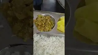 University Of Hyderabad Mess Lunch | Tasty and Hygienic | #hcu #hostellife