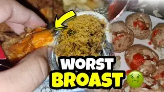 I ate Pakistan's worst broast🙄🤢|Eid day 2 and 3😍