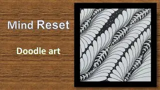 Pattern 026  // Mind Reset // doodle Art Tutorial // very easy for beginners