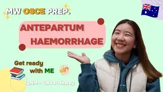 Midwifery OSCE prep - Antepartum haemorrhage (APH)