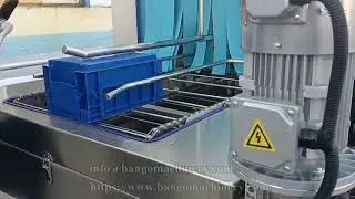 Plastic Box and Crate Washing Machine #plasticcratewashingmachine #plasticboxwashingmachine