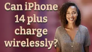 Can iPhone 14 plus charge wirelessly?