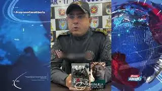 FORAGIDO DA JUSTI&Ccedil;A TOMBA AP&Oacute;S REAGIR ABORDAGEM DA PM