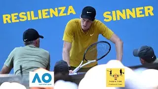 AUSTRALIAN OPEN - Sinner centra gli ottavi tra crampi, tenacia e fortuna. Benedetta Heat Policy!