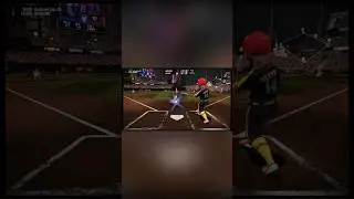 Pitch takes a bean ball to the bean bag #supermega #supermegabaseball4 #supermegabaseball #smb4