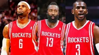 LeBron James Traded to Rockets! LeBron James Joins James Harden and Chris Paul on the Rockets