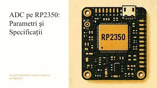 ADC RP2350B - Single-shot, Round-Robin și DMA [35]