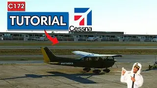 TUTORIAL CESSNA 172 // Acionamento & Decolagem. #C172 #MFS20