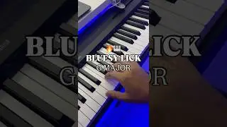 Blues Lick Piano | G Major #piano #pianotutorial