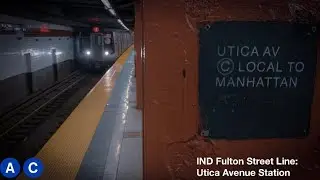 IND Fulton Street Line: Utica Avenue Station