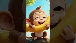 Monkey Swing & Play! 🐒 High-Energy Jungle Rhyme for Kids #forkids #nurseryrhymes #learning