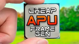 Frame Gen on a CHEAP APU!