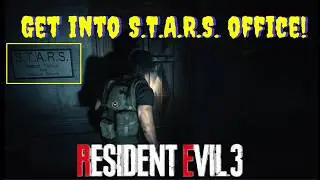 Resident Evil 3 Remake how to get into S.T.A.R.S. office in RPD