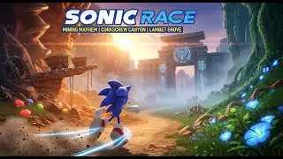 ULTIMATE SONIC RACE 🔥 Mining Mayhem | Corkscrew Canyon | Lambet Grove