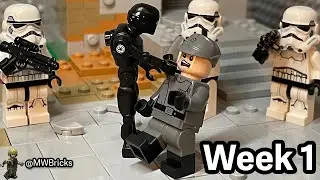 Building an Imperial Base on Naboo in Lego | Week 1- Initial Planning and Layout