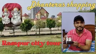 Rampur city tour | Dhanteras shopping | shopping time #city #harshrastogivlogs #festival #shopping