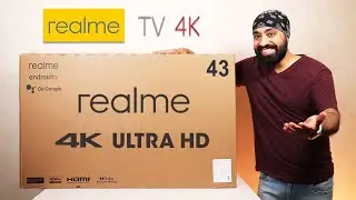 Realme Smart TV 43 inch 4K (2021) Android 10 | Hands Free Voice Control | Unboxing & Impressions 🔥