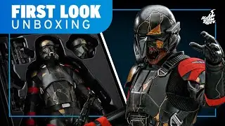 Hot Toys Ahsoka Death Trooper Star Wars Figure Unboxing | First Look