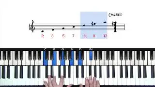 Major & Minor 9th Chords - Jazz Piano Drills | PianoGroove.com