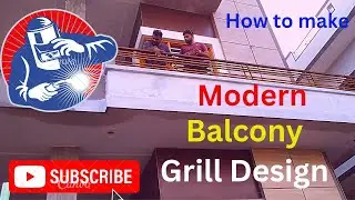Modern Balcony Grill Design! M S Railing design for house! Iron Railing! Balcony Handrails Railing D