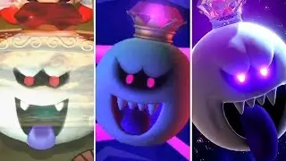 Evolution of King Boo Battles in Luigi's Mansion Games