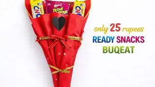 &ldquo;Only ₹25 Snack Bouquet &ndash; Easy DIY Gift for Friends & Family!&rdquo;