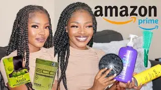 AMAZON NATURAL HAIR ESSENTIALS YOU NEED!! | Tools, Products, Hacks, + More!  Episode 1