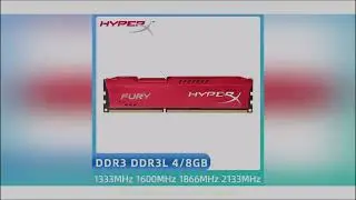 #HyperX Fury DDR3L DDR3 8GB 4GB 2400MHz 2133MHz 1866MHz 1600MHz 1333MHz Desktop Memory PC3-14900