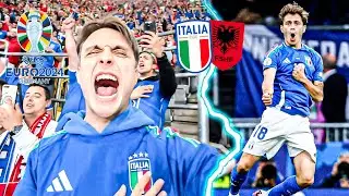 Italia vs Albania - Europei vlog 🇮🇹🇦🇱 | SUPER RIMONTA ALL'ESORDIO 😱