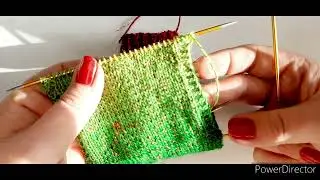 Käppchenferse stricken, Tutorial,  Anleitung,  Socken stricken 🧦