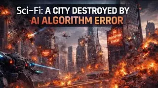 Sci-Fi : A City Destroyed by an Ai Algorithm Error
