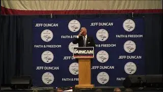 Governor McMaster speaks at Jeff Duncan's Faith & Freedom  BBQ