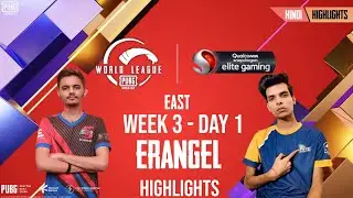 PMWL Week 3 Day 1 Erangel | MATCH 1 Highlights | U Level Up Esports Win | PUBG Mobile 2020