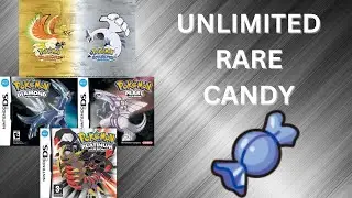 How to Get UNLIMITED RARE CANDIES in Pokemon Platinum on Emulator