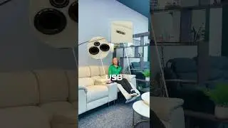 Upgrade to Smart Electric Recliner Sofas with Wireless Charging & USB Ports! #reclinersofa