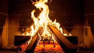 Relaxing Piano & Cozy Fireplace 24/7 🔥 Deep Sleep, Study Focus, Meditation & Stress Relief