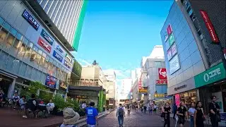Кичидзёдзи и парк Инокасира | Вечерняя пешеходная прогулка по Токио в 4K