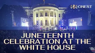 #JUNETEENTH Celebration at The #WHITEHOUSE