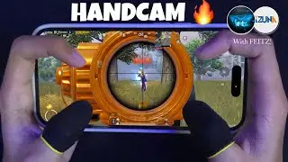 Finally FEITZ & IZUNA!! 120 fps 🔥 Best 4 Finger HANDCAM iPhone 14 Pro ❤️ PUBG Mobile