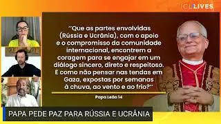 Ailton Ferreira pede que os dirigentes ouçam o apelo do Papa pela paz
